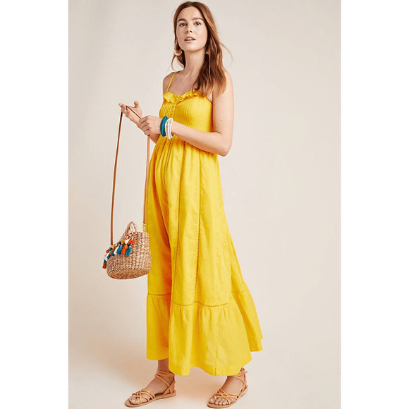 Anthropologie Arcadia Maxi Dress size 14 - Picture 1 of 13